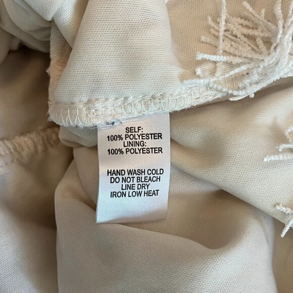 Lulus Kenna White Crochet Lace Sleeveless Bodycon Dress small - Picture 13 of 14